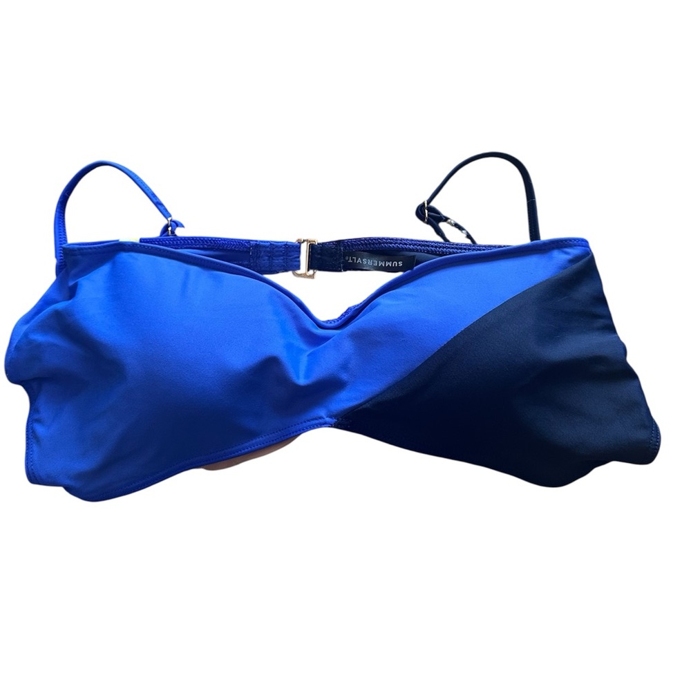 Summersalt Blue Bikini Top Size 4
